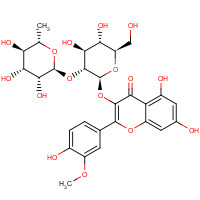 iso-Rhamnetin 3-O-neo-hesperidoside (CAS: 55033-90-4) - Chemical Structure and Molecular Formula 