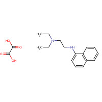 N,N-Diethyl-N'-(1-naphthyl)ethane-1,2-diamine ethanedioate (1:1) (CAS: 74474-31-0) - Chemical Structure and Molecular Formula 