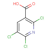 2,5,6-Trichloronicotinic acid (CAS: 54718-39-7) - Chemical Structure and Molecular Formula 