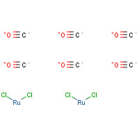 Carbon monooxide - dichlororuthenium (3:1) (CAS: 22594-69-0) - Chemical Structure and Molecular Formula 