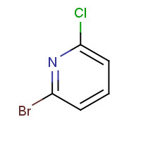 2-Bromo-6-chloropyridine (CAS: 40-72-7) - Chemical Structure and Molecular Formula 
