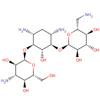 KANAMYCIN (CAS: 59-01-8) - Chemical Structure and Molecular Formula 