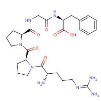 N5-(Diaminomethylene)-L-ornithyl-L-prolyl-L-prolylglycyl-L-phenylalanine (CAS: 23815-89-6) - Related Chemical Product