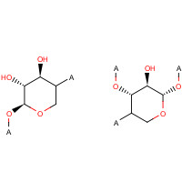 xylan (CAS: 9014-63-5) - Chemical Structure and Molecular Formula 