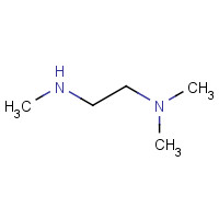 N,N,N'-Trimethyl-1,2-ethanediamine (CAS: 142-25-6) - Chemical Structure and Molecular Formula 