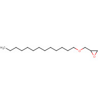 2-[(Tridecyloxy)methyl]oxirane (CAS: 68609-97-2) - Chemical Structure and Molecular Formula 