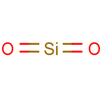 Silicon dioxide (CAS: 112945-52-5) - Chemical Structure and Molecular Formula 