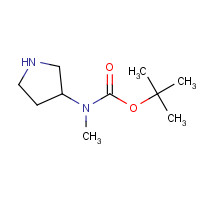 2-Methyl-2-propanyl methyl(3-pyrrolidinyl)carbamate (CAS: 147081-59-2) - Related Chemical Product