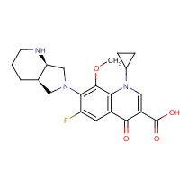 Moxifloxacin isoMer chemical structure Moxifloxacin isoMer (CAS: 268545-13-7) - Chemical Structure and Molecular Formula