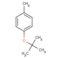 tert-butyl 4-methylphenyl ether (CAS: 15359-98-5) - Chemical Structure and Molecular Formula 