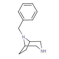 8-Benzyl-3,8-diazabicyclo[3.2.1]octane (CAS: 93428-56-9) - Chemical Structure and Molecular Formula 