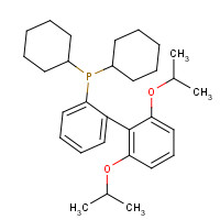 RuPhos (CAS: 787618-22-8) - Chemical Structure and Molecular Formula 