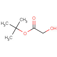 2-T-BUTYL GLYCOLATE (CAS: 50595-15-8) - Chemical Structure and Molecular Formula 
