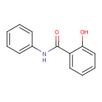 Salicylanilide (CAS: 87-17-2) - Chemical Structure and Molecular Formula 