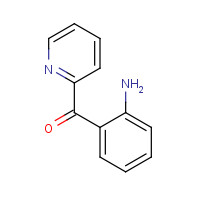 (2-Aminophenyl)(pyridin-2-yl)methanone (CAS: 42471-56-7) - Chemical Structure and Molecular Formula 