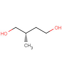 (2S)-2-Methylbutane-1,4-diol (CAS: 70423-38-0) - Chemical Structure and Molecular Formula 