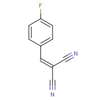 (4-fluorobenzylidene)malononitrile (CAS: 2826-22-4) - Chemical Structure and Molecular Formula 