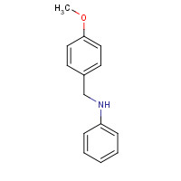 (4-Methoxy-benzyl)-phenyl-amine (CAS: 3526-43-0) - Chemical Structure and Molecular Formula 