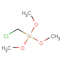 (Chloromethyl)(trimethoxy)silane (CAS: 5926-26-1) - Chemical Structure and Molecular Formula 