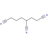 1,3,6-TRICYANOHEXANE (CAS: 1772-25-4) - Chemical Structure and Molecular Formula 