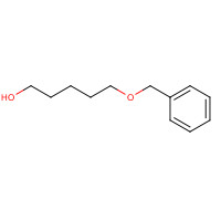 1-pentanol, 5-(benzyloxy)- (CAS: 4541-15-5) - Chemical Structure and Molecular Formula 