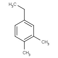 2-Methyl-p-ethyltoluene (CAS: 934-80-5) - Chemical Structure and Molecular Formula 