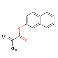 2-Naphthyl methacrylate (CAS: 10475-46-4) - Chemical Structure and Molecular Formula 