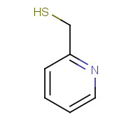 2-Picolylthiol (CAS: 2044-73-7) - Chemical Structure and Molecular Formula 
