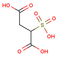 2-Sulfosuccinic acid (CAS: 5138-18-1) - Chemical Structure and Molecular Formula 