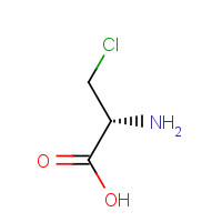 3-Chloro-L-alanine (CAS: 2731-73-9) - Chemical Structure and Molecular Formula 