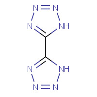 5,5'-Bi-1H-tetrazole (CAS: 2783-98-4) - Chemical Structure and Molecular Formula 