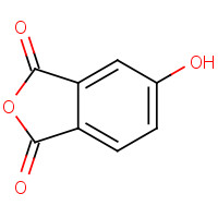 5-hydroxy-2-benzofuran-1,3-dione (CAS: 27550-59-0) - Chemical Structure and Molecular Formula 