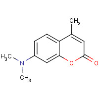 7-(Dimethylamino)-4-methyl-2-benzopyrone (CAS: 87-01-4) - Chemical Structure and Molecular Formula 