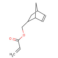 Bicyclo[2.2.1]hept-5-en-2-ylmethyl acrylate (CAS: 95-39-6) - Chemical Structure and Molecular Formula 