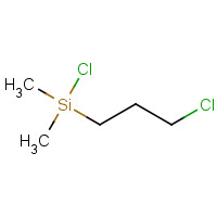 chloro(3-chloropropyl)dimethylsilane (CAS: 10605-40-0) - Chemical Structure and Molecular Formula 