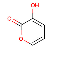 hydroxypyrone (CAS: 496-64-0) - Chemical Structure and Molecular Formula 