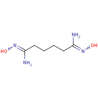 N'1,N'6-Dihydroxyhexanediimidamide (CAS: 15347-78-1) - Chemical Structure and Molecular Formula 