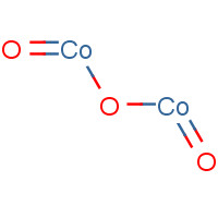 oxo-(oxocobaltiooxy)cobalt (CAS: 1308-04-9) - Chemical Structure and Molecular Formula 