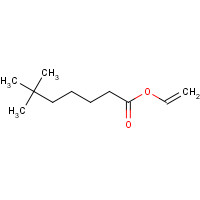 Vinyl 6,6-dimethylheptanoate (CAS: 54423-67-5) - Chemical Structure and Molecular Formula 