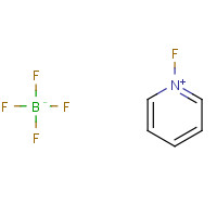 1-Fluoropyridinium tetrafluoroborate (CAS: 107264-09-5) - Chemical Structure and Molecular Formula 