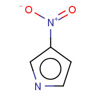 3-Nitro-1H-pyrrole (CAS: 5930-94-9) - Chemical Structure and Molecular Formula 