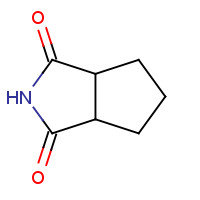 Cyclopentane o-dicarboxylicimide (CAS: 5763-44-0) - Chemical Structure and Molecular Formula 