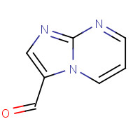 imidazo[1,2-a]pyrimidine-3-carbaldehyde (CAS: 106012-56-0) - Chemical Structure and Molecular Formula 