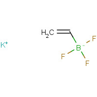 Potassium trifluoro(vinyl)borate(1-) (CAS: 13682-77-4) - Chemical Structure and Molecular Formula 