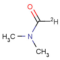 N,N-DIMETHYLFORMAMIDE-1-D (CAS: 2914-27-4) - Chemical Structure and Molecular Formula 