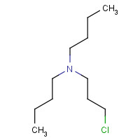 N-(3-chloropropyl)dibutylamine (CAS: 36421-15-5) - Chemical Structure and Molecular Formula 
