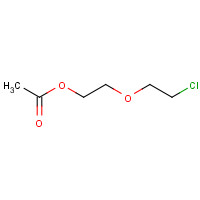 2-(2-Chloro ethoxy) Ethyl acetate (CAS: 14258-40-3) - Chemical Structure and Molecular Formula 