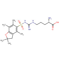 H-Arg(Pbf)-OH (CAS: 200115-86-2) - Chemical Structure and Molecular Formula 