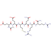 Argireline (CAS: 616204-22-9) - Chemical Structure and Molecular Formula 