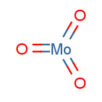 Molybdenum trioxide (CAS: 1313-27-5) - Chemical Structure and Molecular Formula 